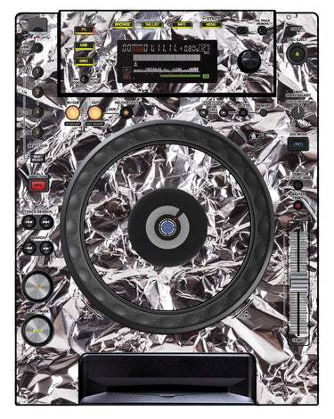 Pioneer DJ CDJ 850 Skin Silvercrush